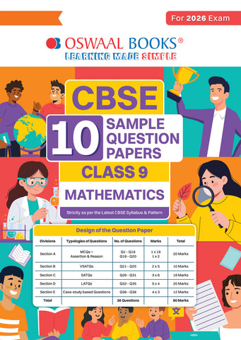 CBSE Question Bank Class 9 Mathematics For 2026 Exam