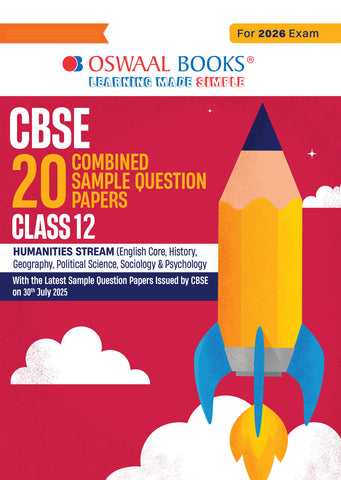 CBSE 20 Combined Sample Question Papers class-12 Science stream (English Core, Mathematics, Physics, Chemistry & Biology)