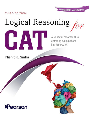 Pearson Logical Reasoning for CAT 2025 |Solved 2021 to 2024 paper | for SNAP & XAT| Includes Mock tests