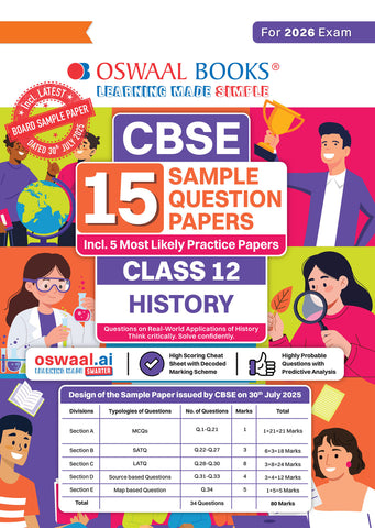 CBSE 15 Sample Question Papers Class 12 Political Science for 2026 Board Exam (As per CBSE Sample Question Paper issued on 30 July 2025), recommended by 2025 CBSE Toppers with Chapter wise Highly Probable Questions