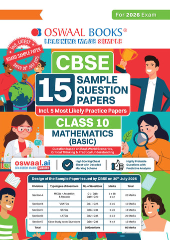 CBSE 15 Sample Question Papers Class 10 Sanskrit Communicative for 2026 Board Exam (As per CBSE Sample Question Paper issued on 30 July 2025), recommended by 2025 CBSE Toppers with Chapter wise Highly Probable Questions