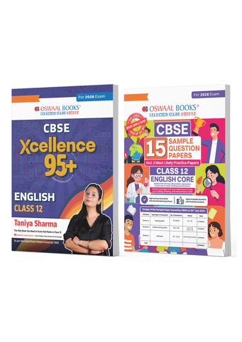 CBSE 15 Sample Question Papers Class 12 English Core for 2026 Board Exam (As per CBSE Sample Question Paper issued on 30 July 2025), recommended by 2025 CBSE Toppers with Chapter wise Highly Probable Questions
